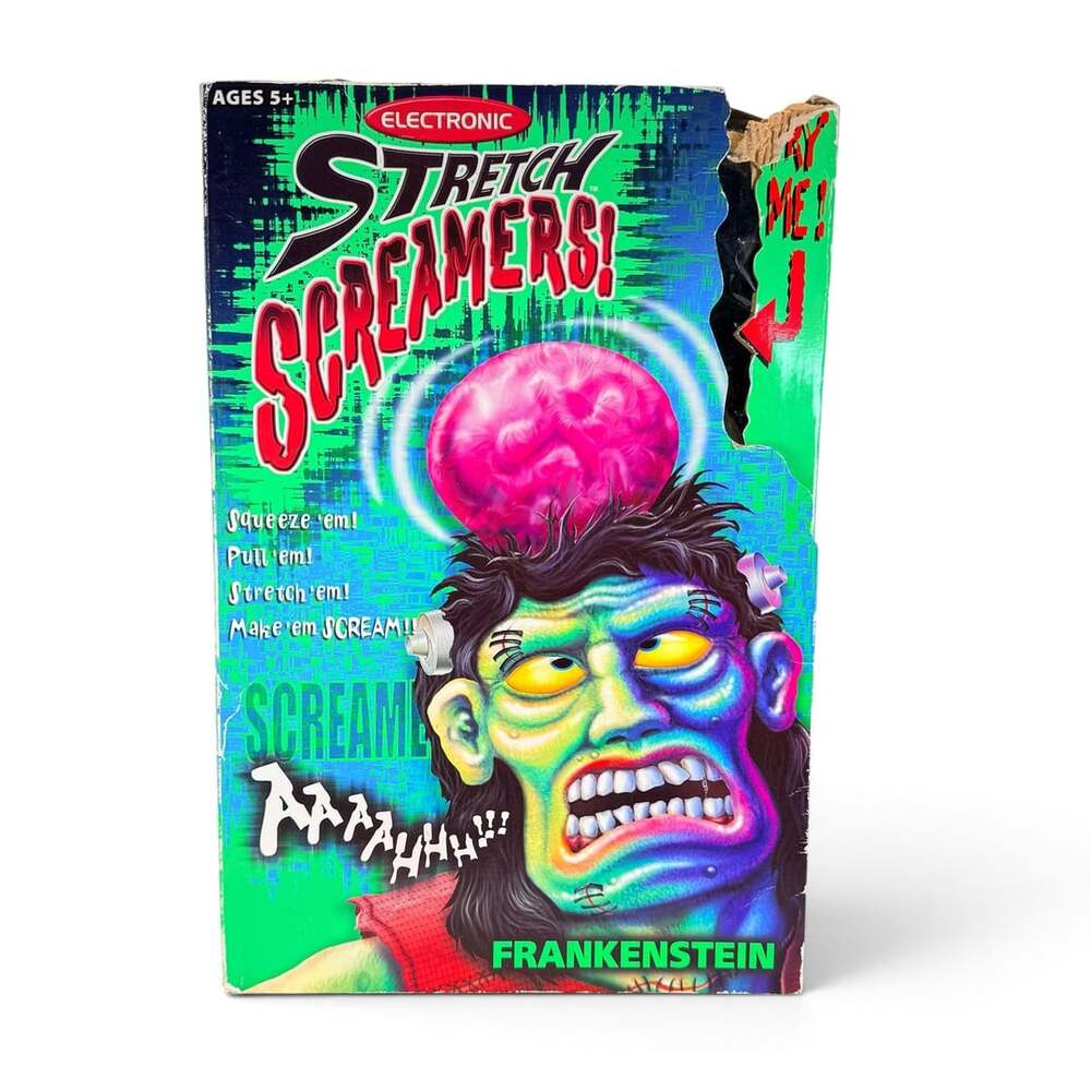 Electronic Stretch Screamers Frankenstein Action Figure Toy Quest UNOPENED